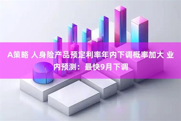 A策略 人身险产品预定利率年内下调概率加大 业内预测:最快9月下调