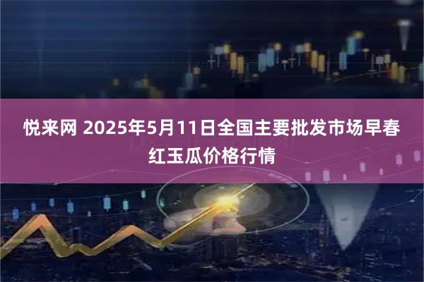 悦来网 2025年5月11日全国主要批发市场早春红玉瓜价格行情