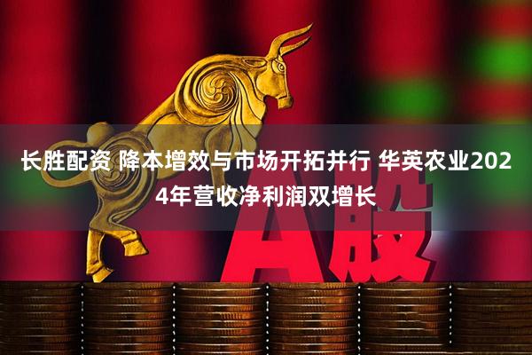 长胜配资 降本增效与市场开拓并行 华英农业2024年营收净利润双增长