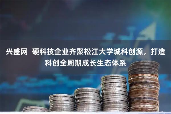 兴盛网 硬科技企业齐聚松江大学城科创源,打造科创全周期成长生态体系