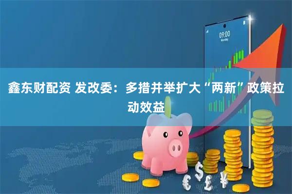 鑫东财配资 发改委：多措并举扩大“两新”政策拉动效益